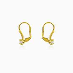 Náušnice s diamanty, visací styl