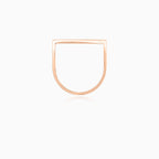 Dámský prsten z růžového zlata