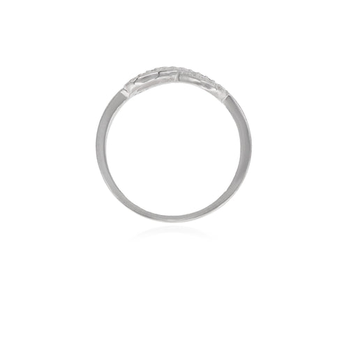 Stříbrný prsten nekonečno