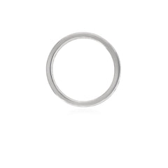 Stříbrný prsten s princess brusem a zirkony