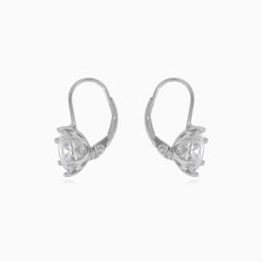 Sterling-Silber-Ohrhänger mit Zirkonia