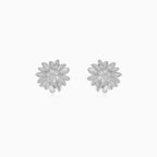 Clous d’oreilles marguerite en argent sterling