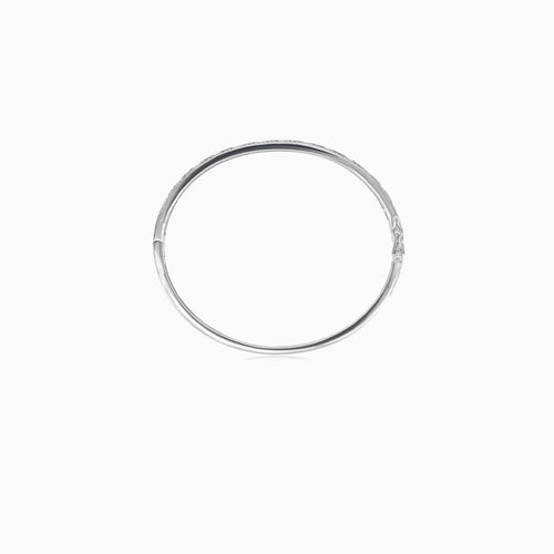 Sterling-Silber-Armreif mit Zirkonia