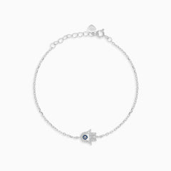 Sterlingsilber Evil Eye Handgelenkarmband