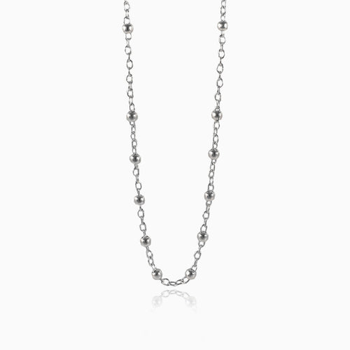 Stříbrný růženec