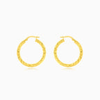 Luxuriöse Klappbügel-Eleganz-Creolen