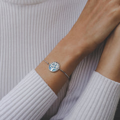 Bracelet arbre de vie avec opale