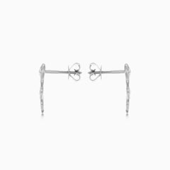 Weißgold-Schlangenanhänger