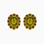 Pendientes colgantes Royal Radiance hechos a mano en oro