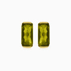 Radiant aura moldavite elegance