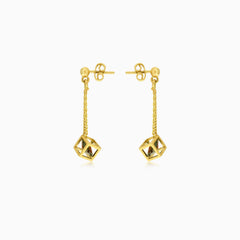 Gouttes cube en grenat Golden Glow