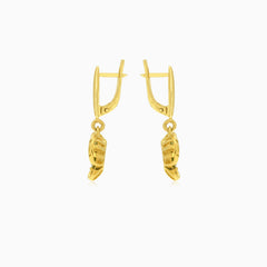 Boucles d’oreilles fleurs Blooming en Moldavite