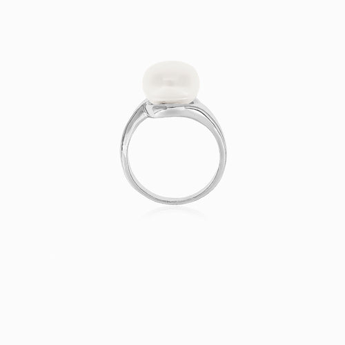 Prsten se sladkovodní perlou