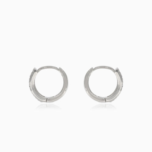 Silberne Kreise in Multicolor