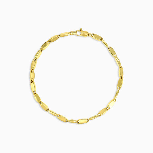 Gelbgold-Armband für Herren