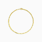 Náramek z leštěného zlata pro muže