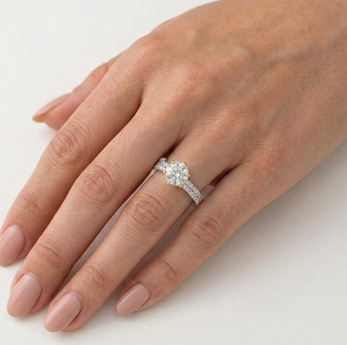 Elegantní zásnubní prsten