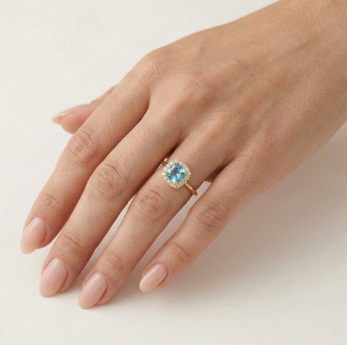 Kissen-Topas Goldring