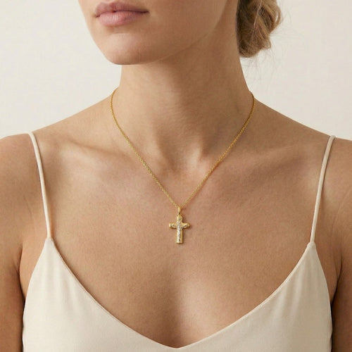 Klassisches goldenes Kreuz