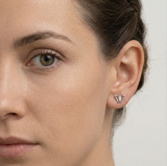 Clous d’oreilles papillon marquise