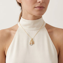 Kleiner goldener Skorpion-Anhänger