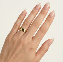 Alliance légère de 5 mm en or jaune