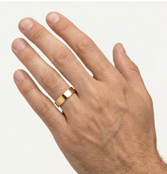 Alliance légère de 5 mm en or jaune