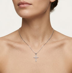 Petit croix en argent