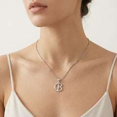Colgante con letra B