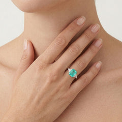 Bague Lagoon en zirconium cubique