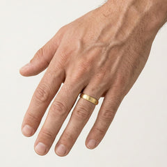 Sada snubních prstenů ze žlutého zlata