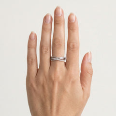 Doppelt gedrehter Ring