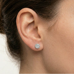 Hochglanz-Cubic-Zirkonia-Stecker