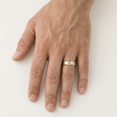 Solitärring in Bicolor-Gold als Ehering