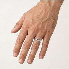 Jedinečné svatební prsteny z bílého zlata