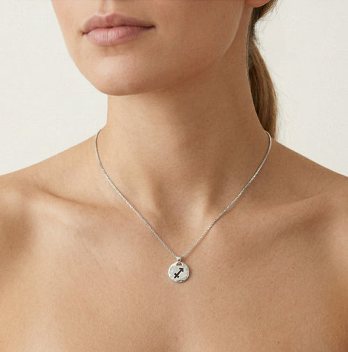 Schütze-Silber-Anhänger