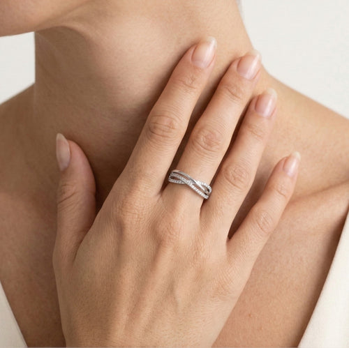 Doppelt gedrehter Ring