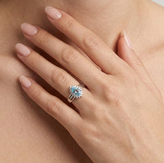 Classic two lines band ring