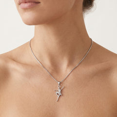 Tanzende Ballerina Anhänger