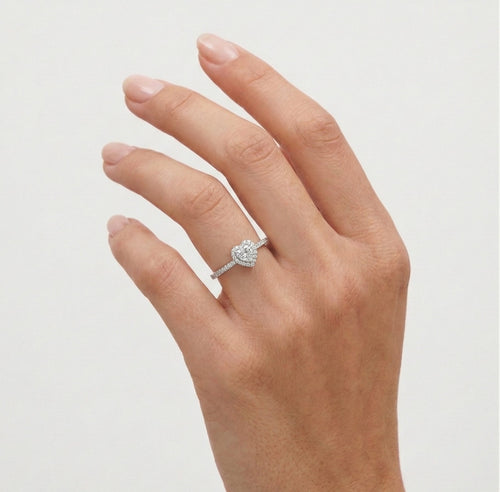 Herz Zirkonia Ring