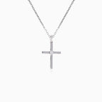 Cross with a solitaire diamond