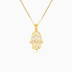 Pendentif Hamsa en or