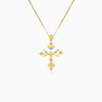 Zweifarbiges Kreuz mit Jesus Christus