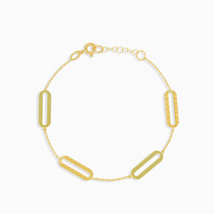 Článkový náramek se vzorem