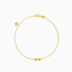 Schlichtes Gold-Unendlichkeit-Armband