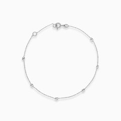 Bracelet délicat avec petits carrés