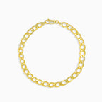 Curb-Gold-Armband