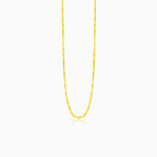 Collar rectangular macizo para hombre