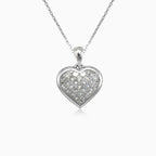 Pendentif cœur en or avec diamant