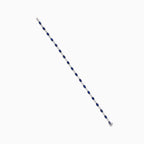 Zlatý tenisový náramek se safíry a diamanty